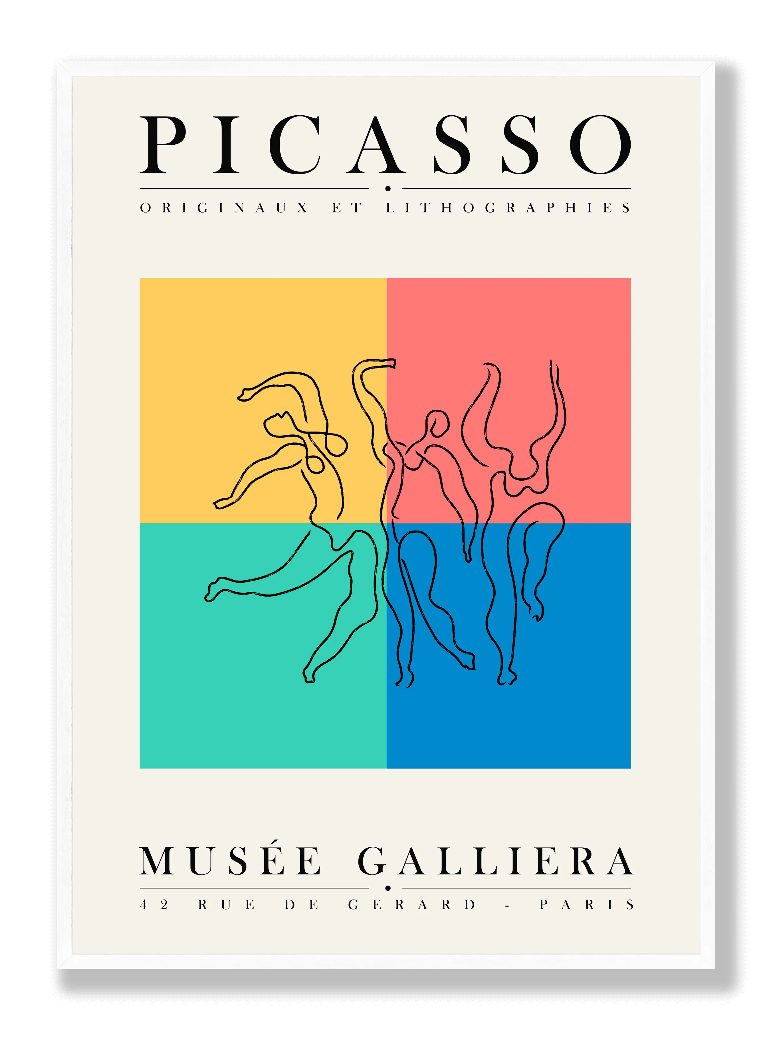 Picasso - Originals Et Lithographies Poster