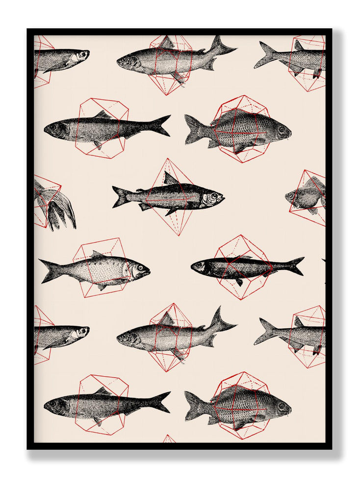 Fishes In Geometrics Nº4