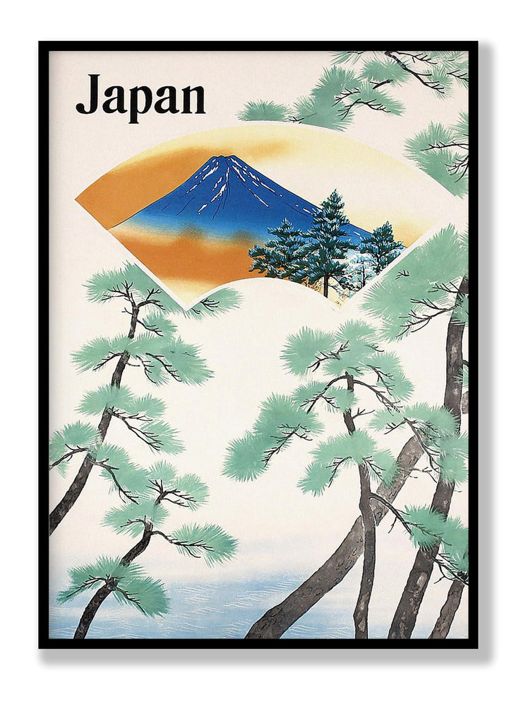 1930s Japanese Government Railways Travel Poster