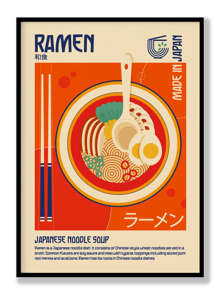 Ramen Japanese Food Print