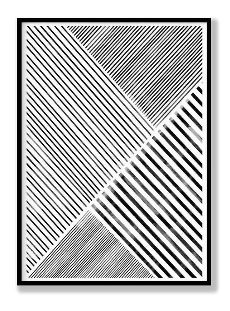 BLACK AND WHITE LINE ART