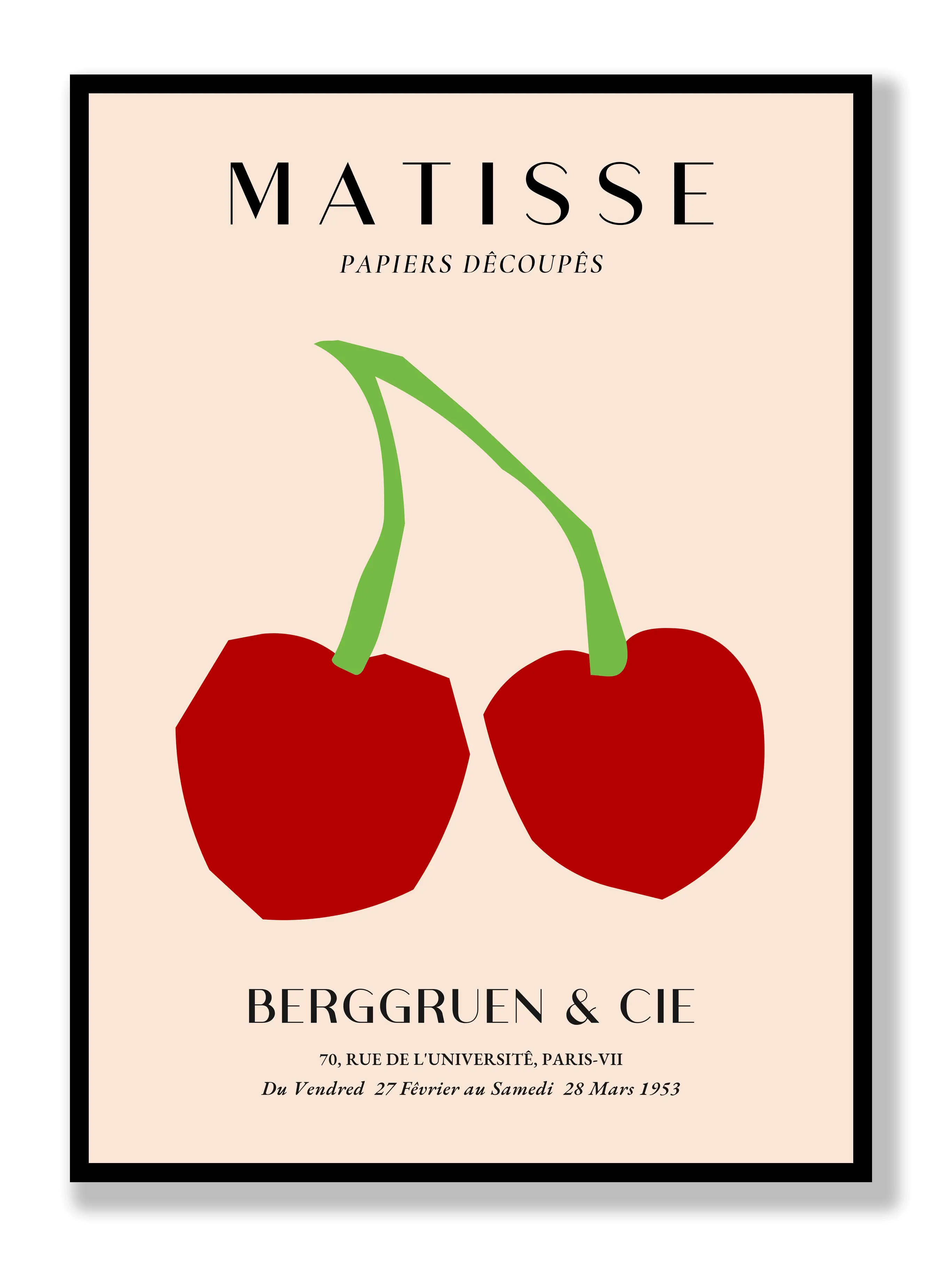 Henri Matisse - Berggruen &amp; Cie Poster