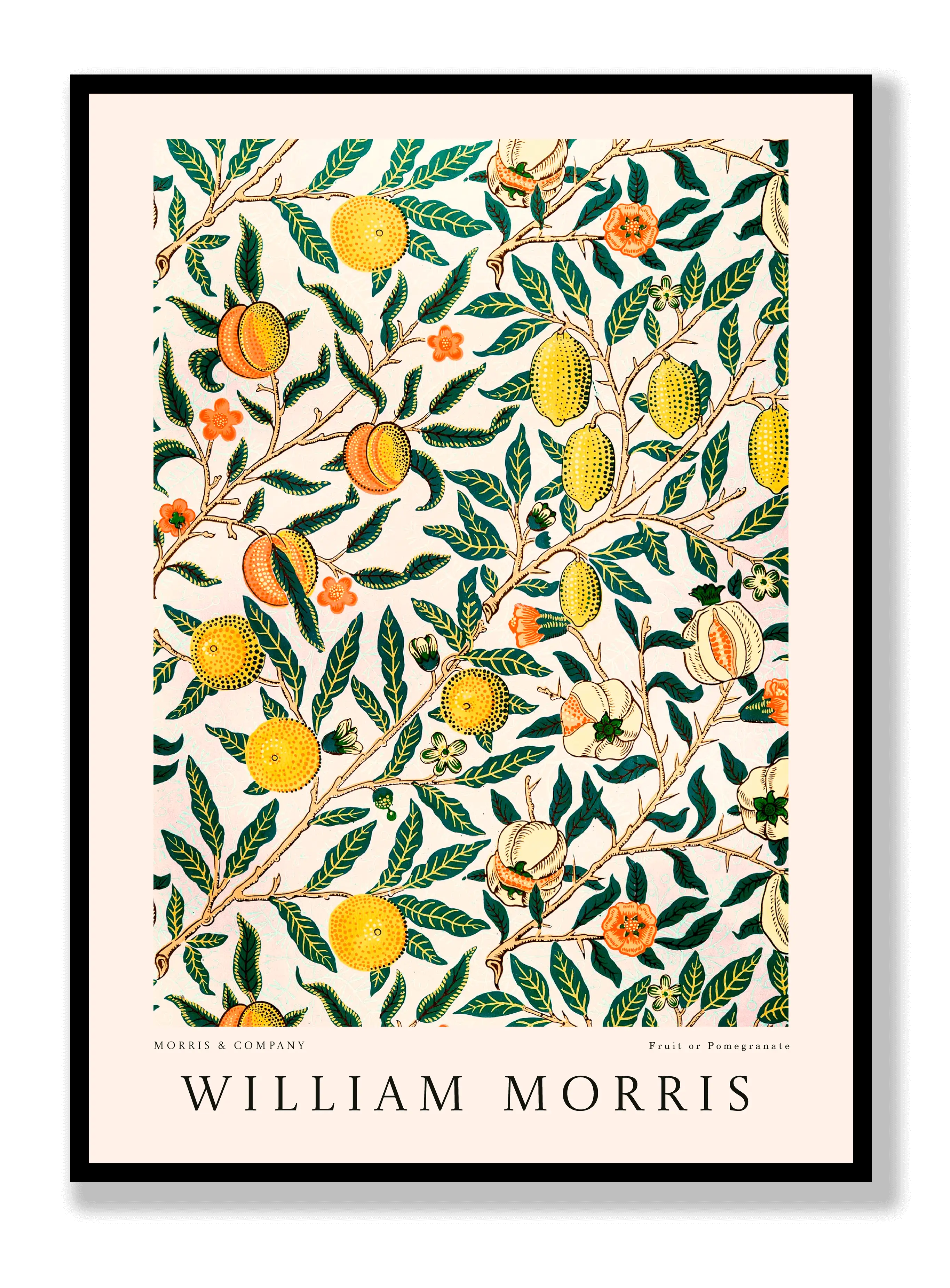 William Morris - Fruit Or Pomegranate Poster