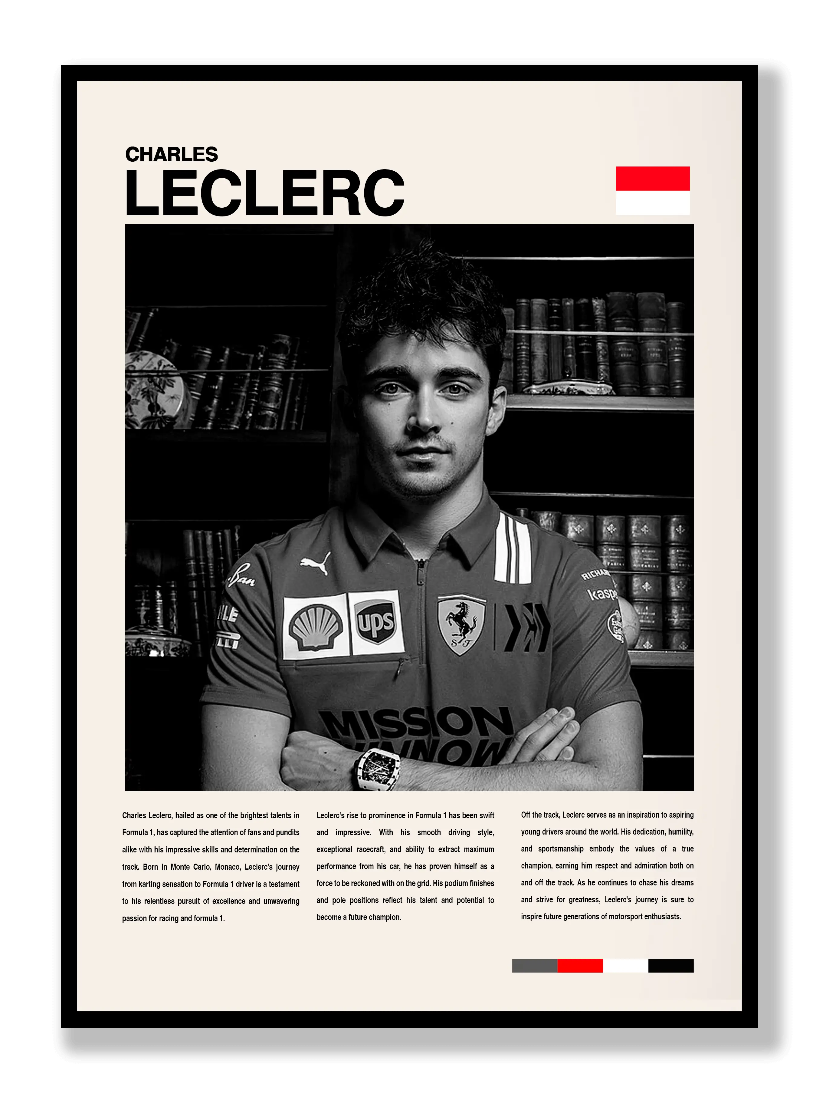 Charles Leclerc Poster