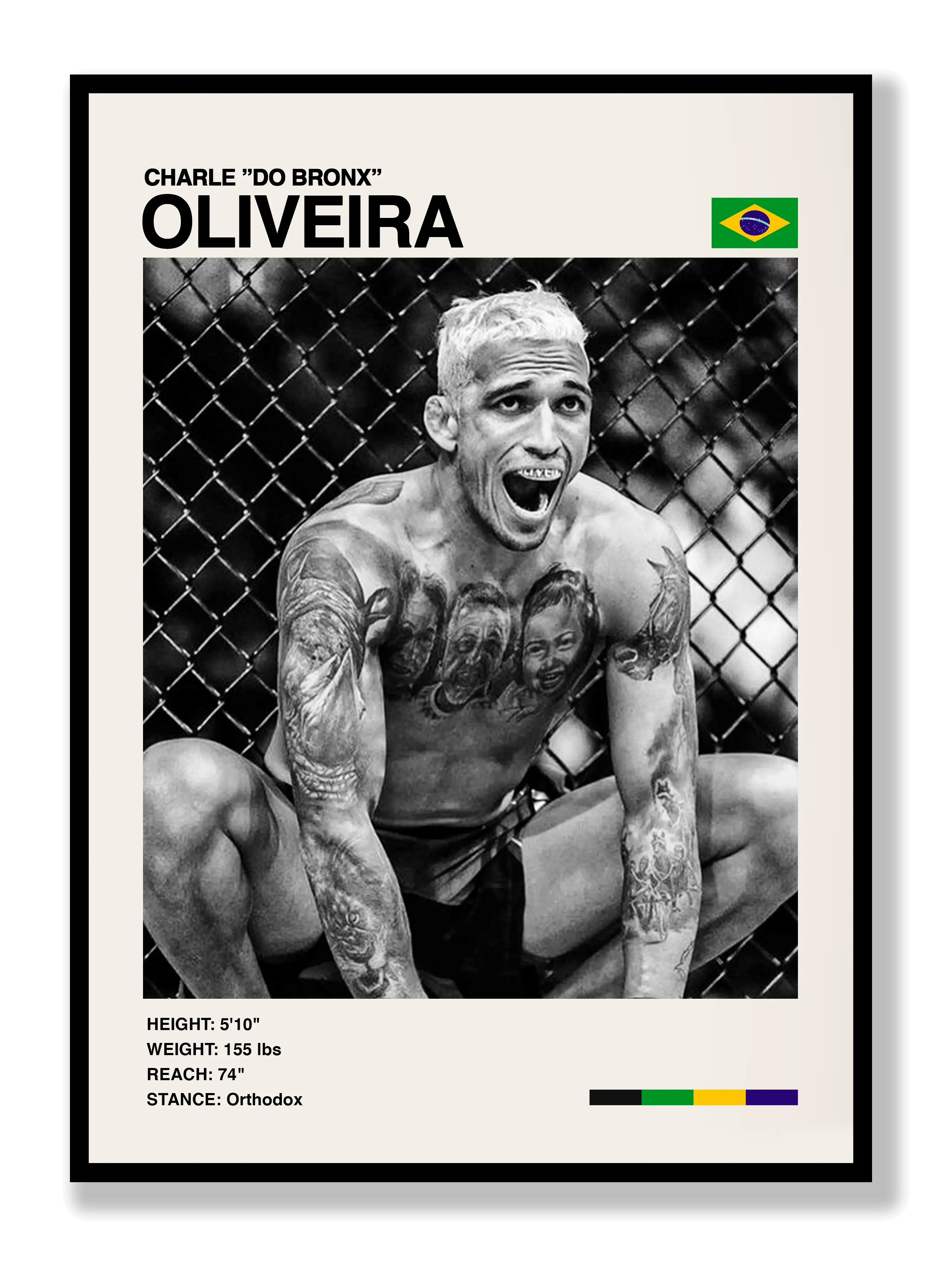 Charles Oliveira Poster