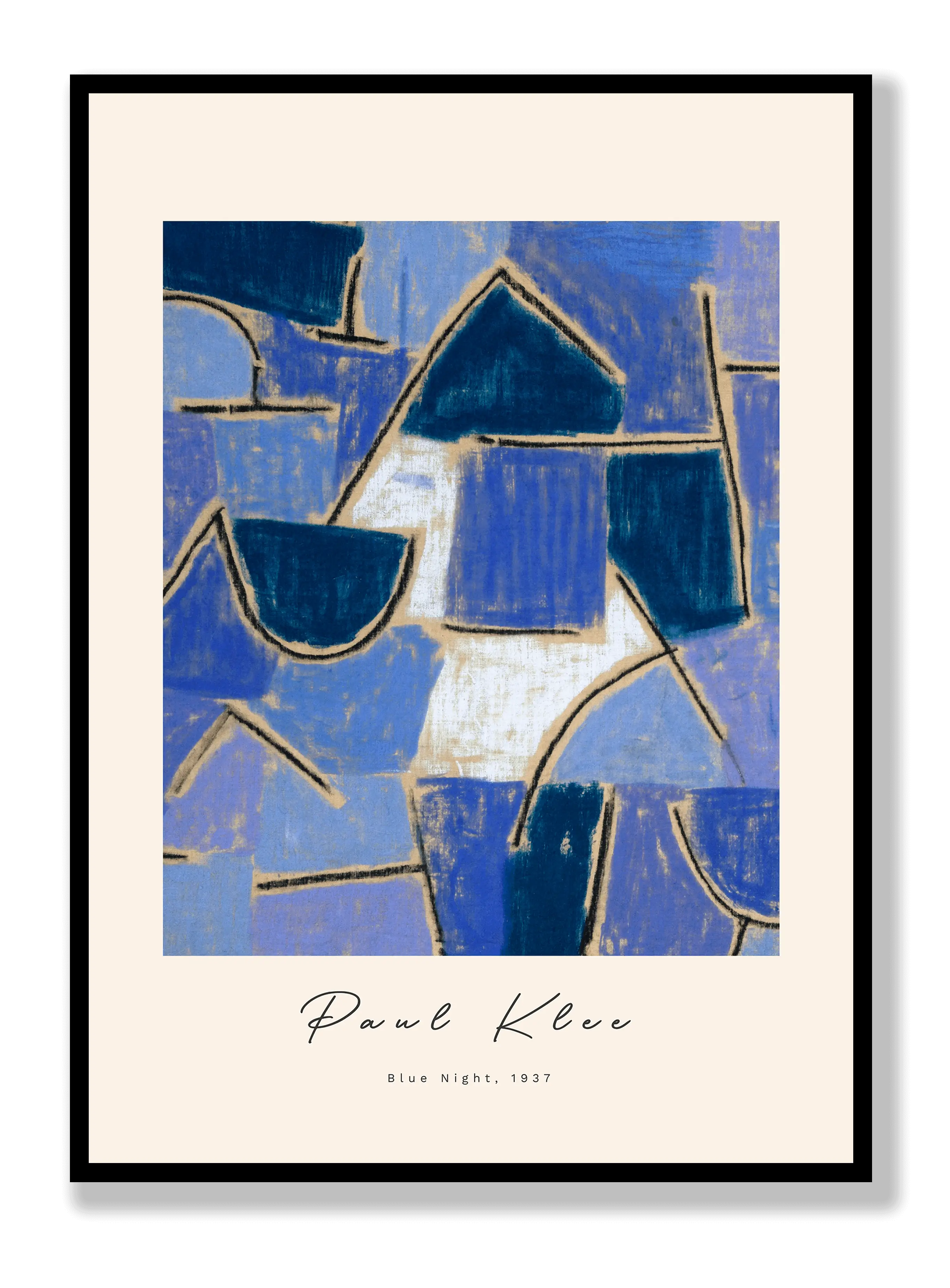 Paul Klee - Blue Night Poster