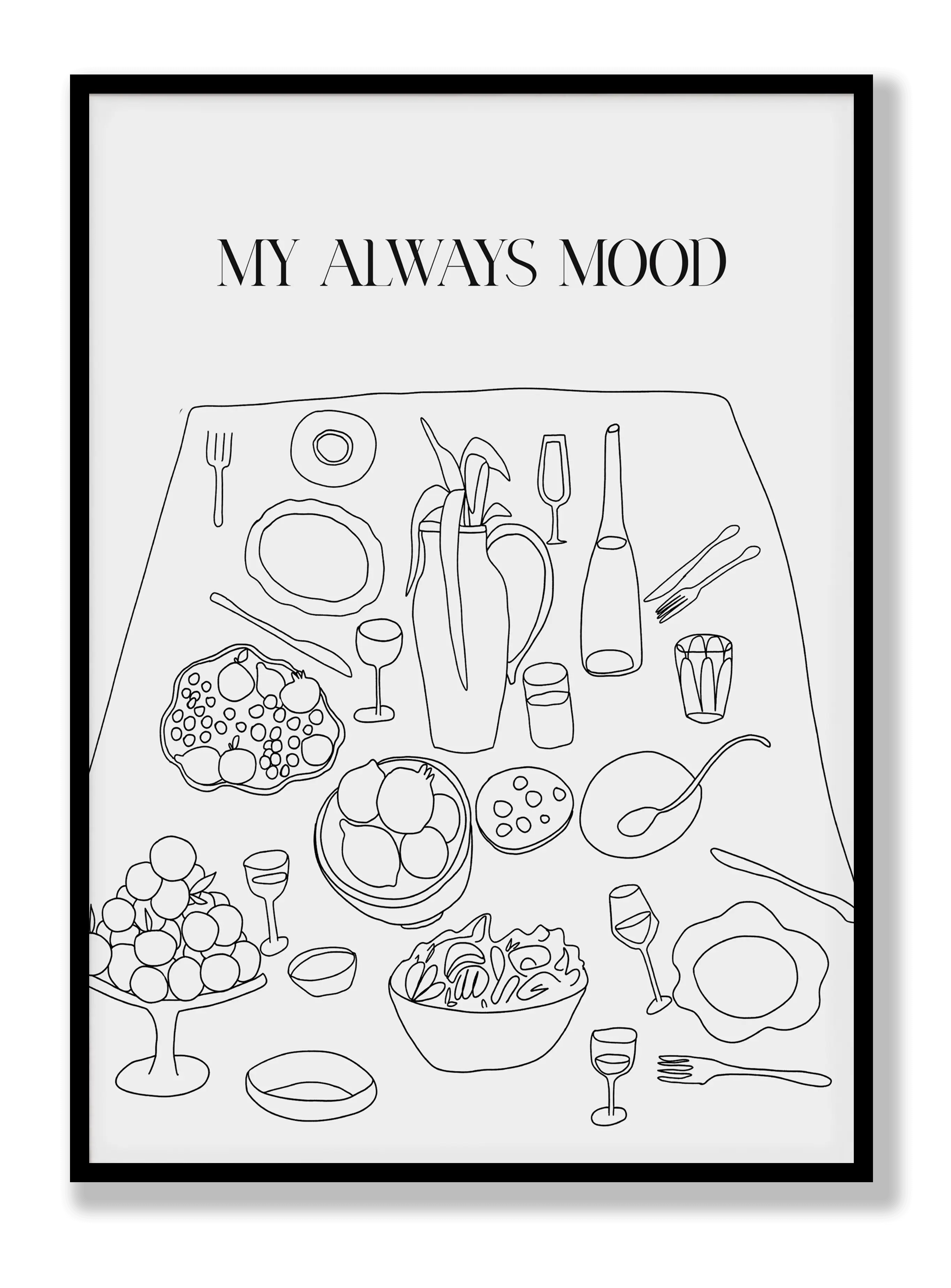 My Always Mood Poster