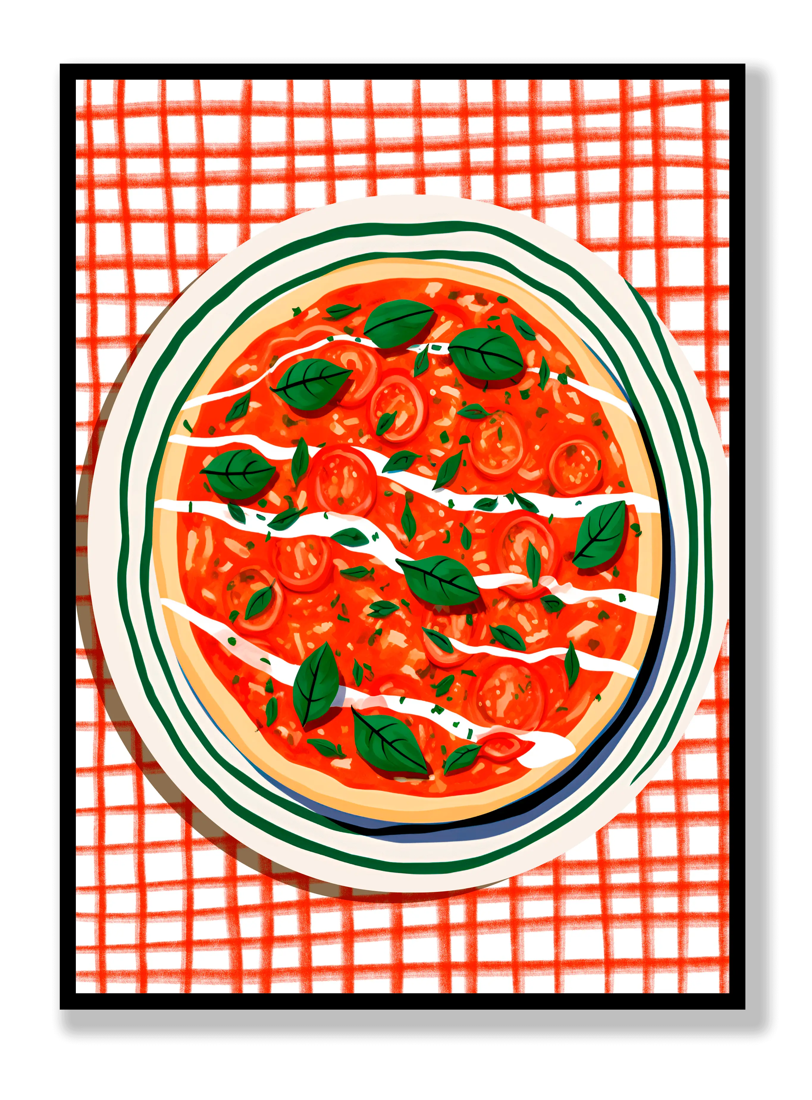 Pizza Love Poster