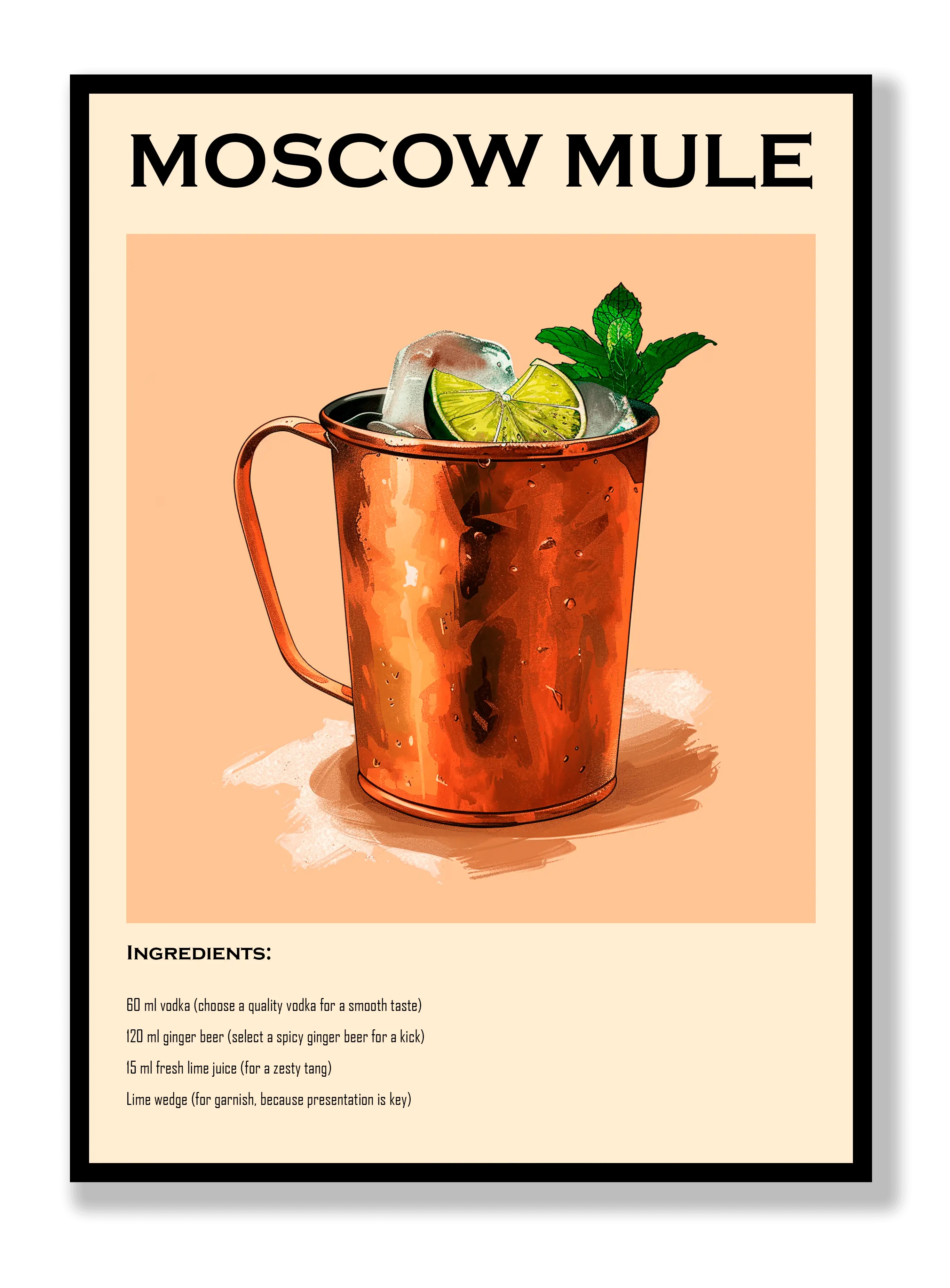 Moscow Mule Poster