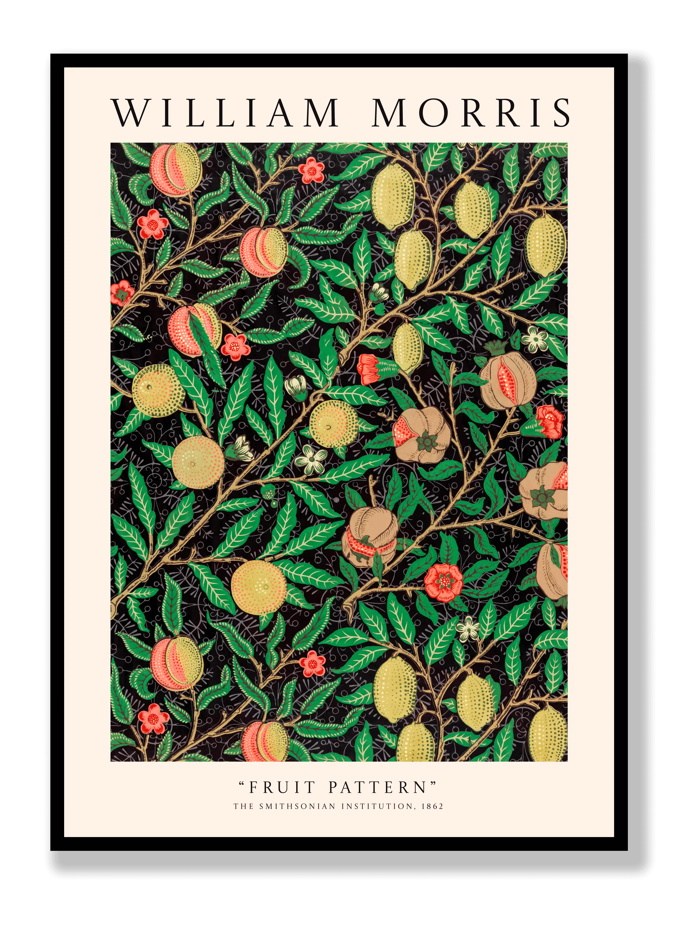 William Morris - Fruit Pattern Poster