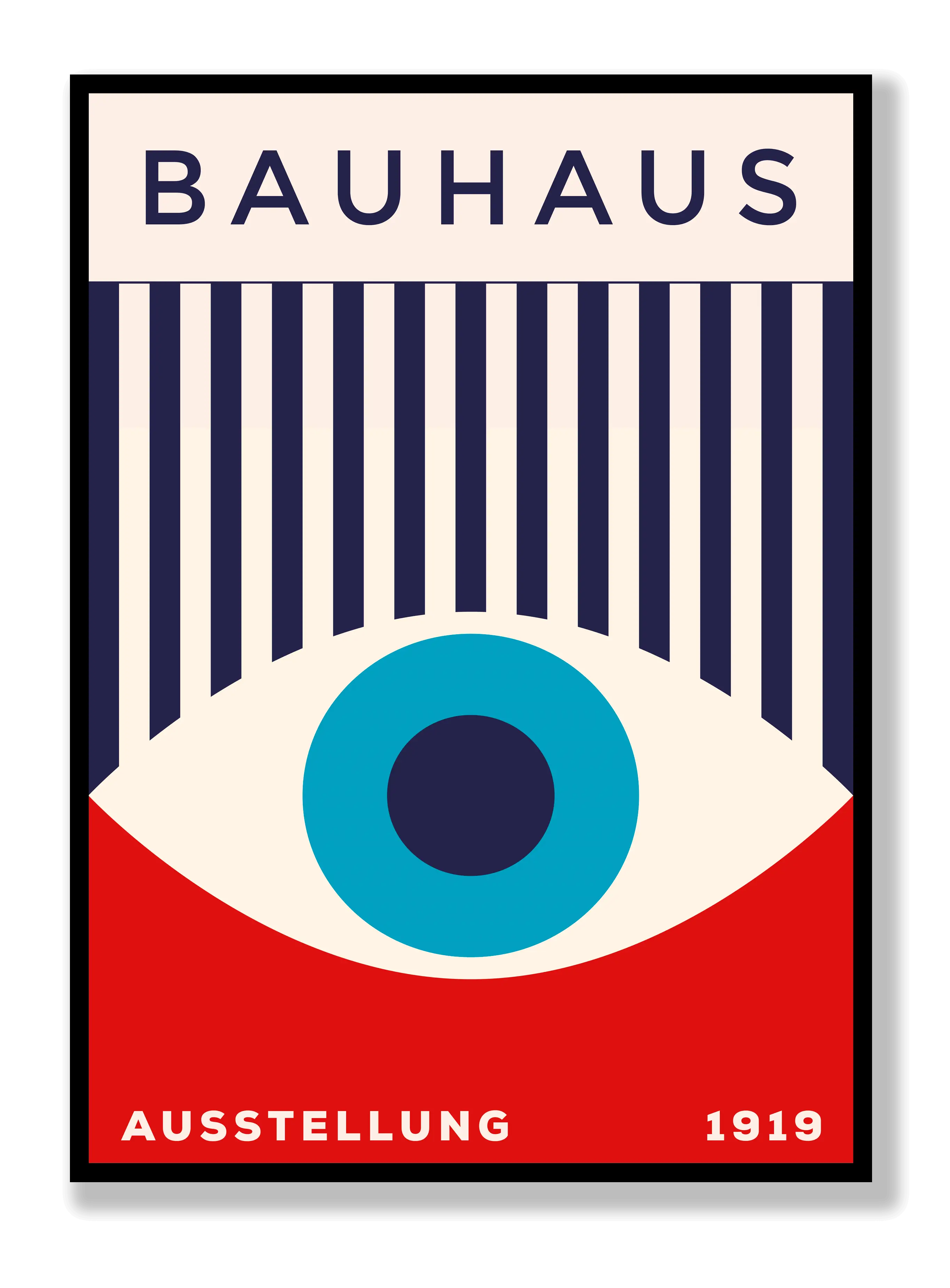 Bauhaus Eye Poster