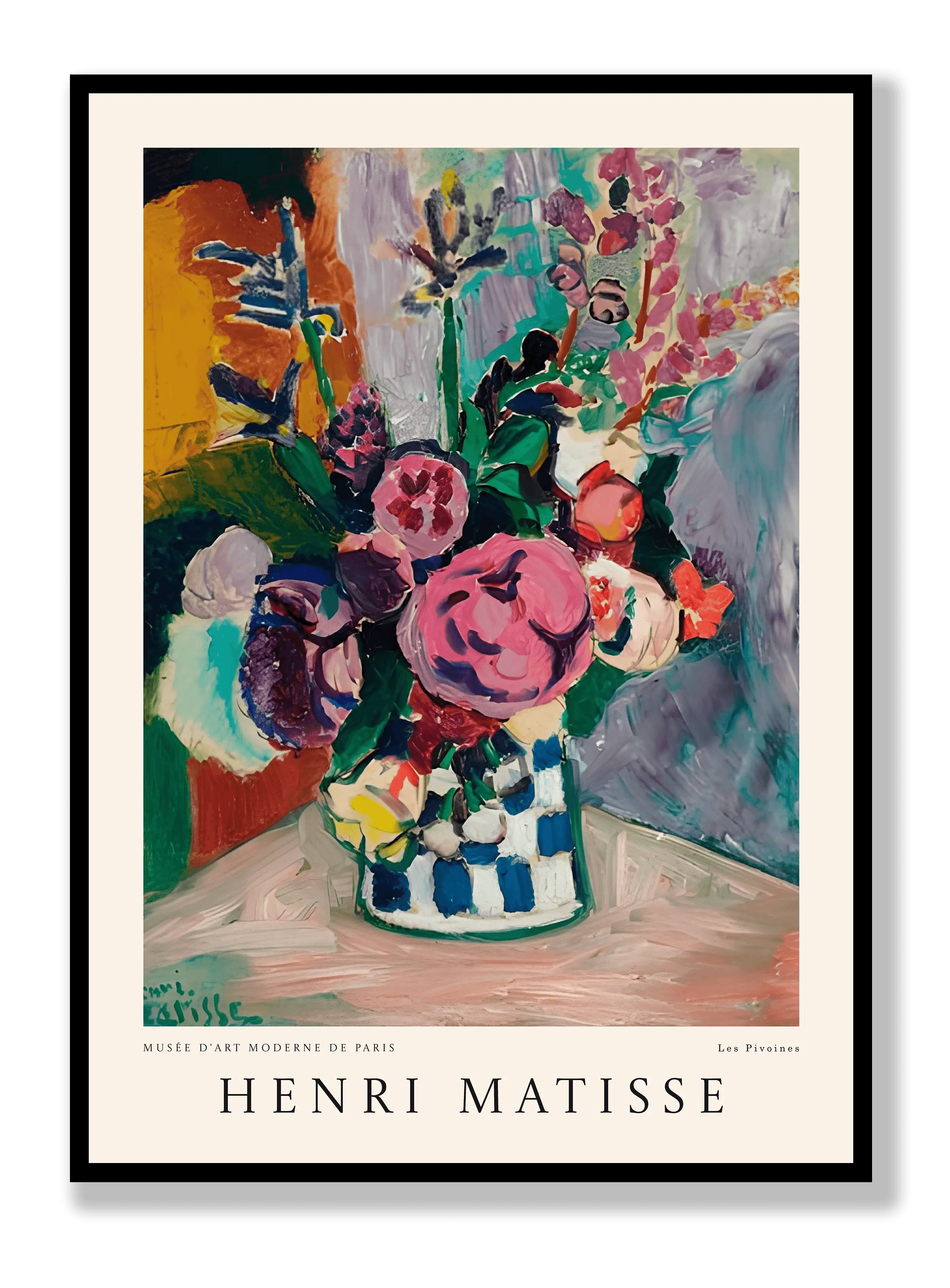 Henri Matisse - Les Pivoines Poster