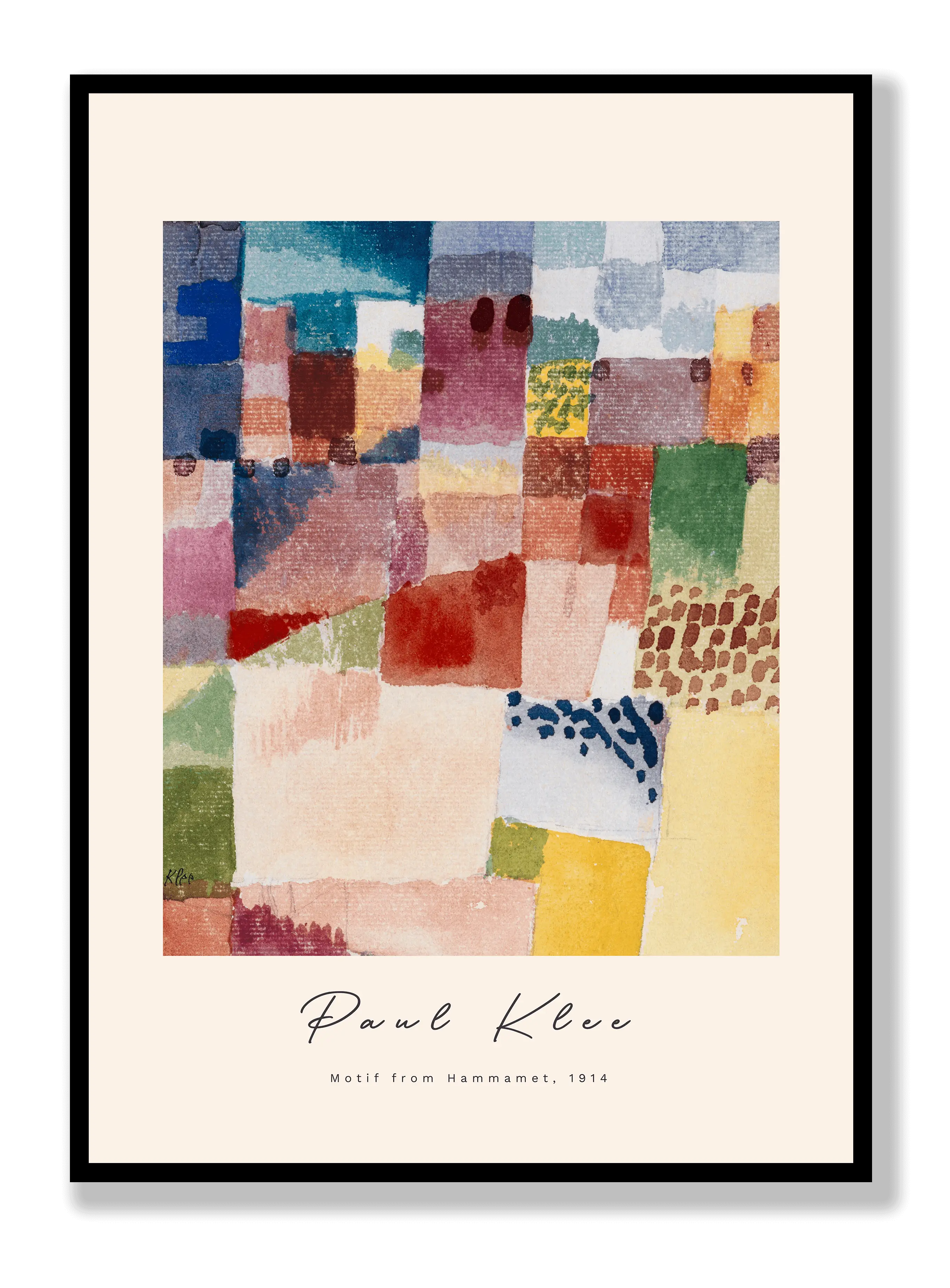 Paul Klee - Motif From Hammamet Poster