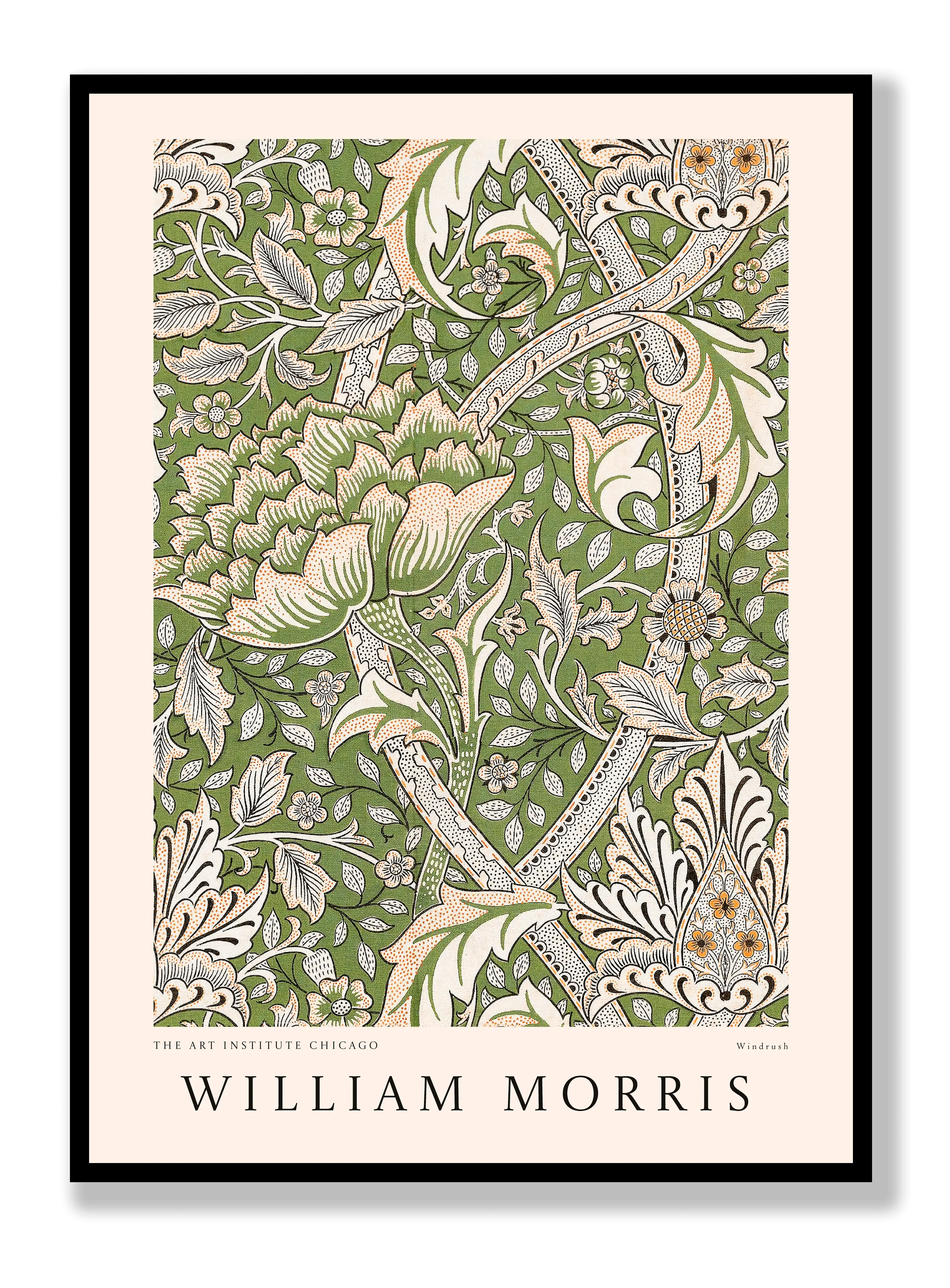 William Morris - Windrush Poster