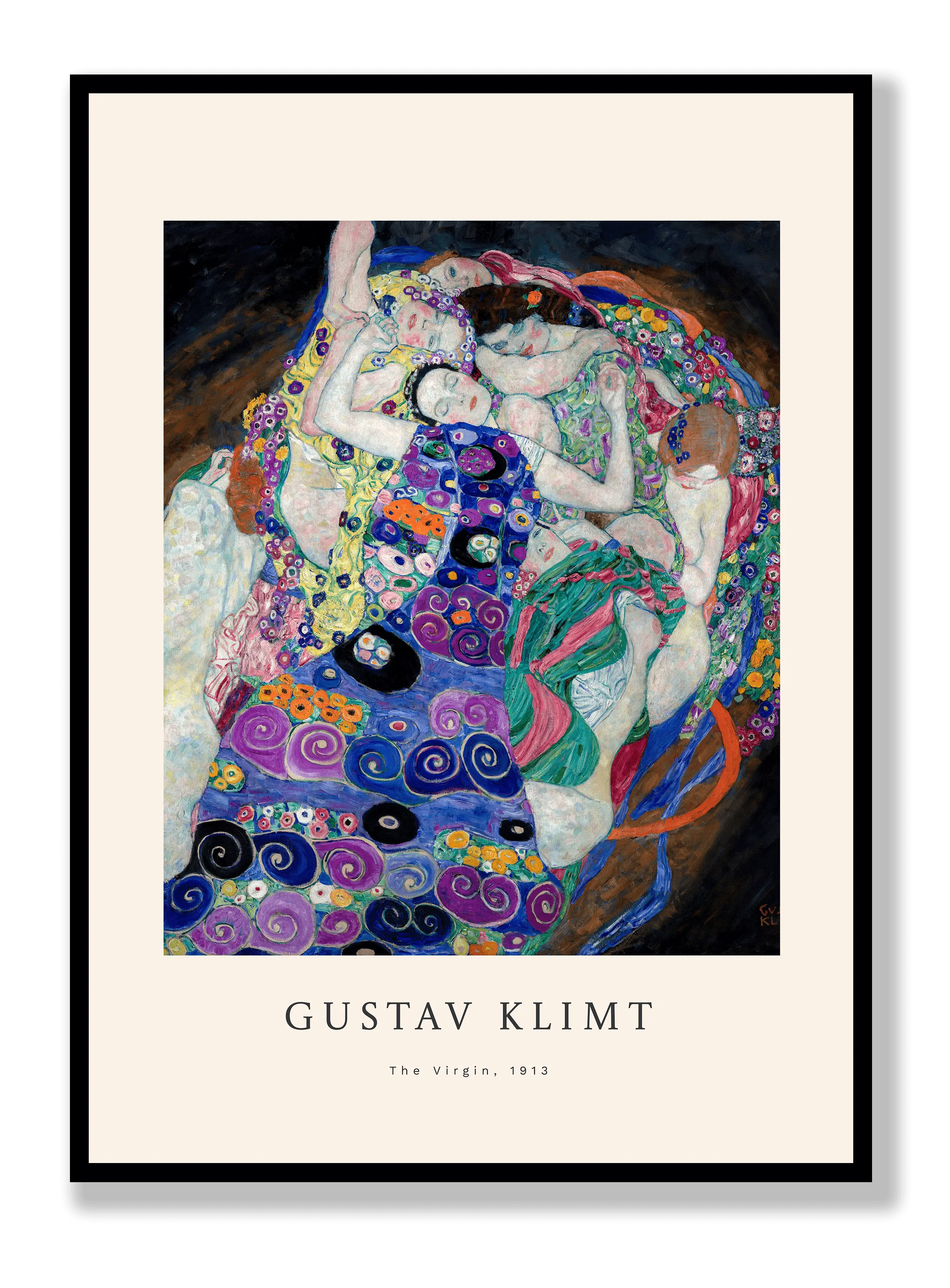 Gustav Klimt - The Virgin Poster