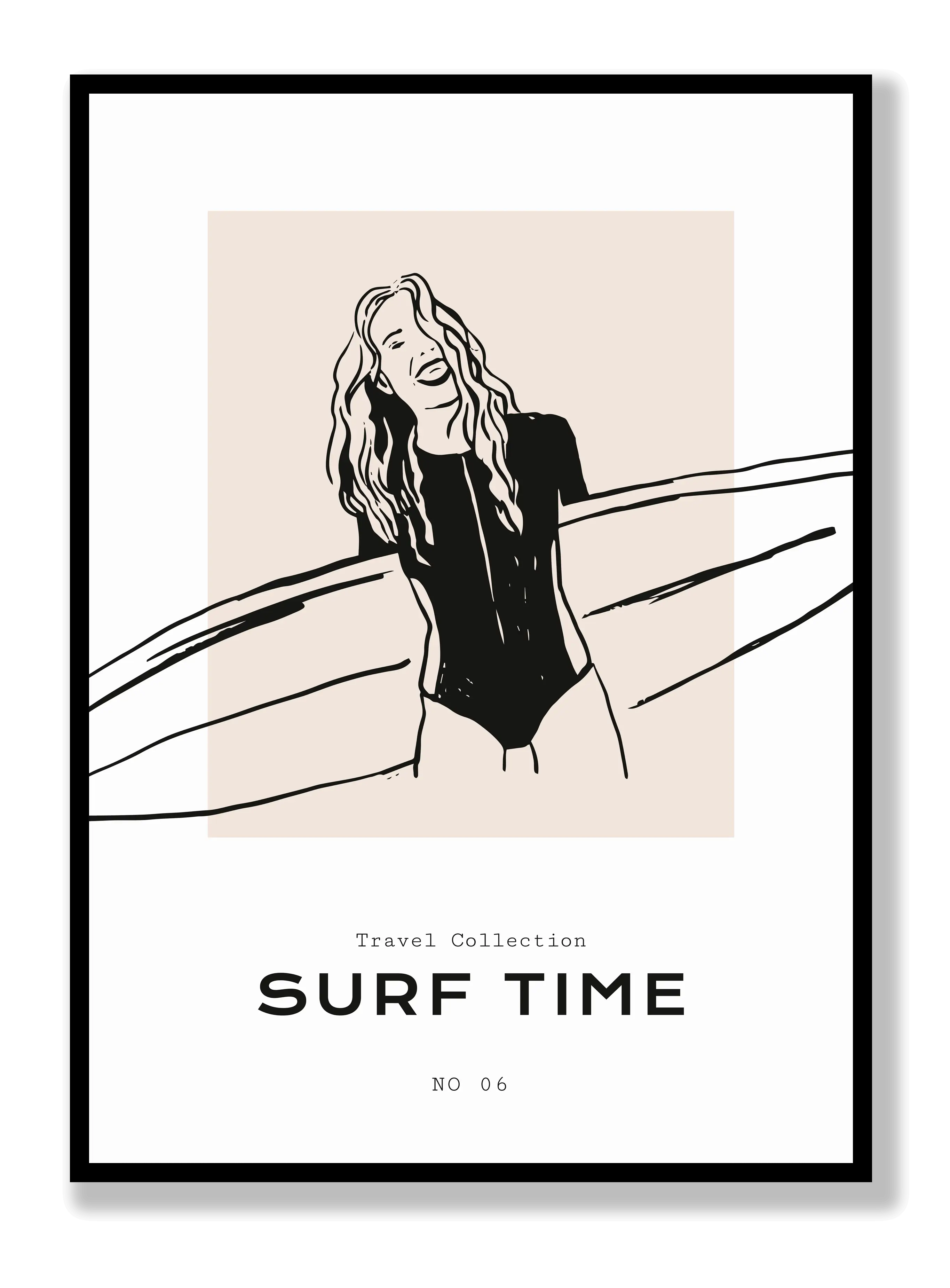 Surf Time Poster