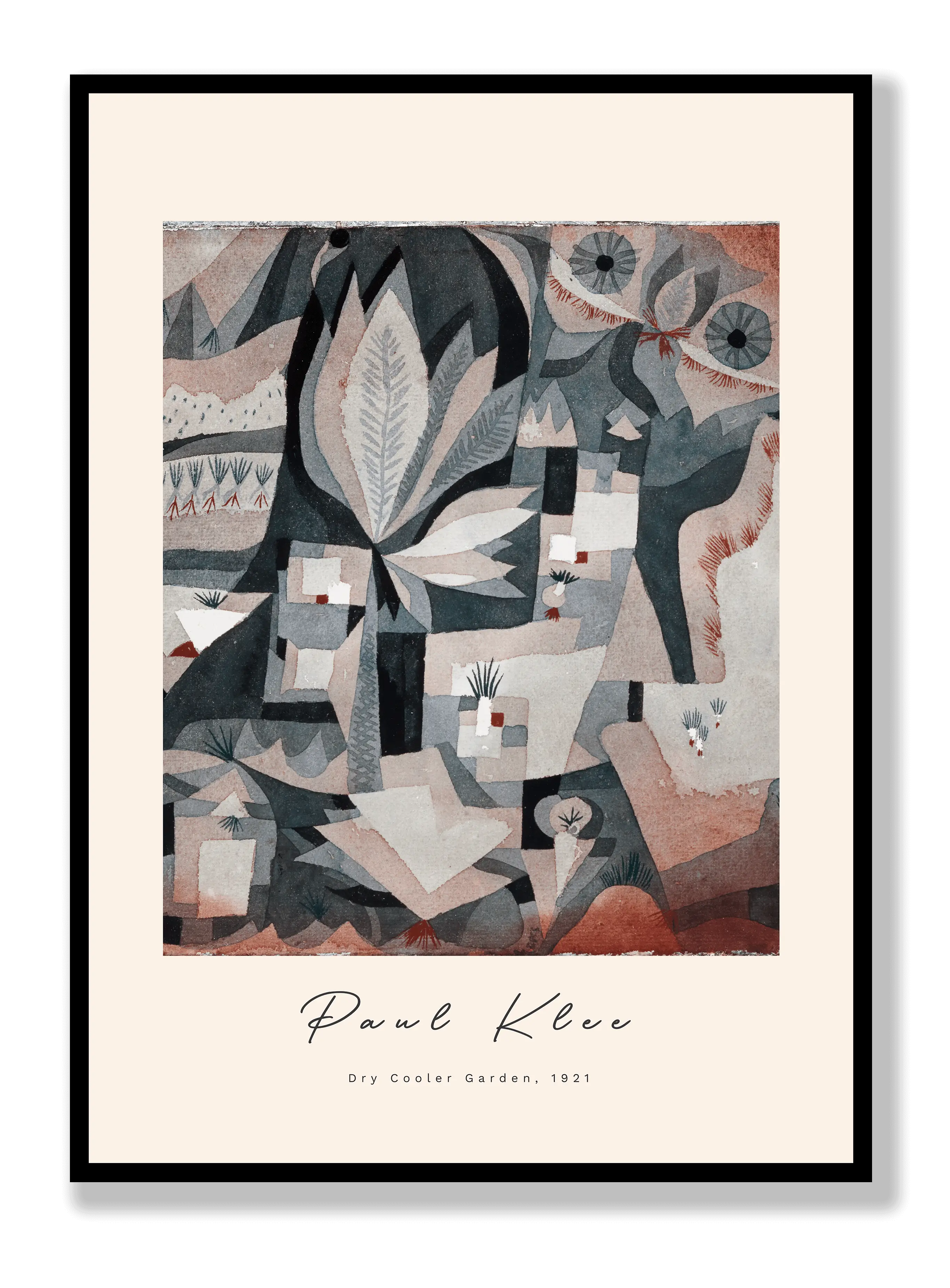 Paul Klee - Dry Cooler Garden Poster