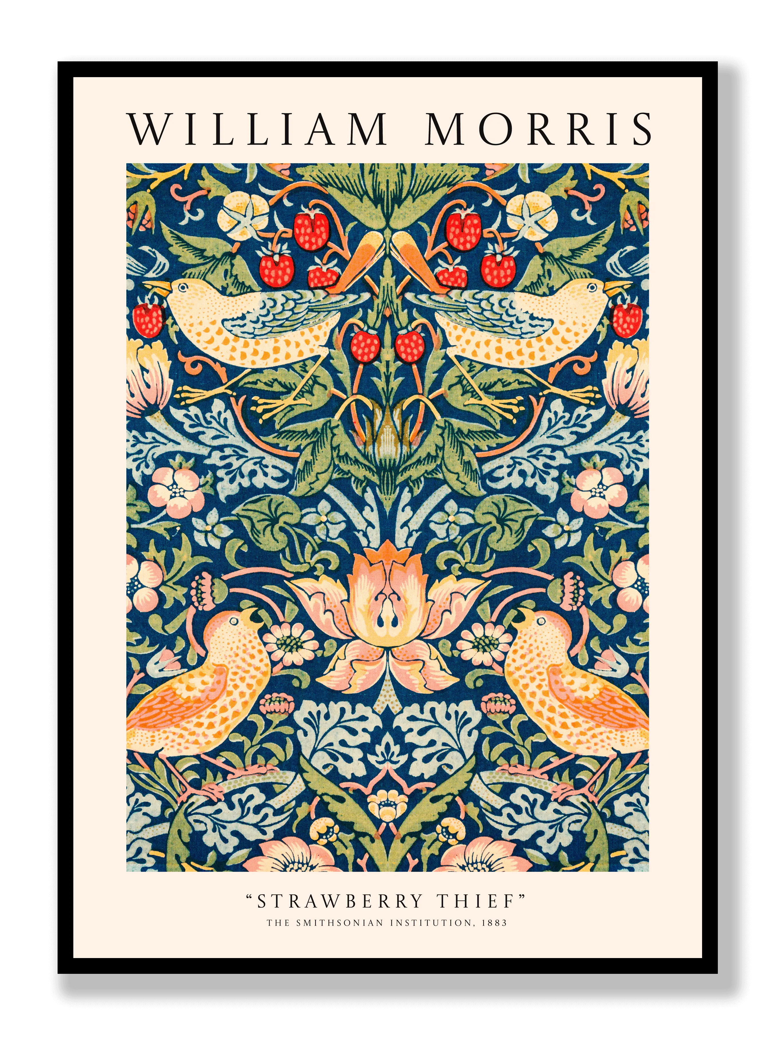 William Morris - Strawberry Thief Poster