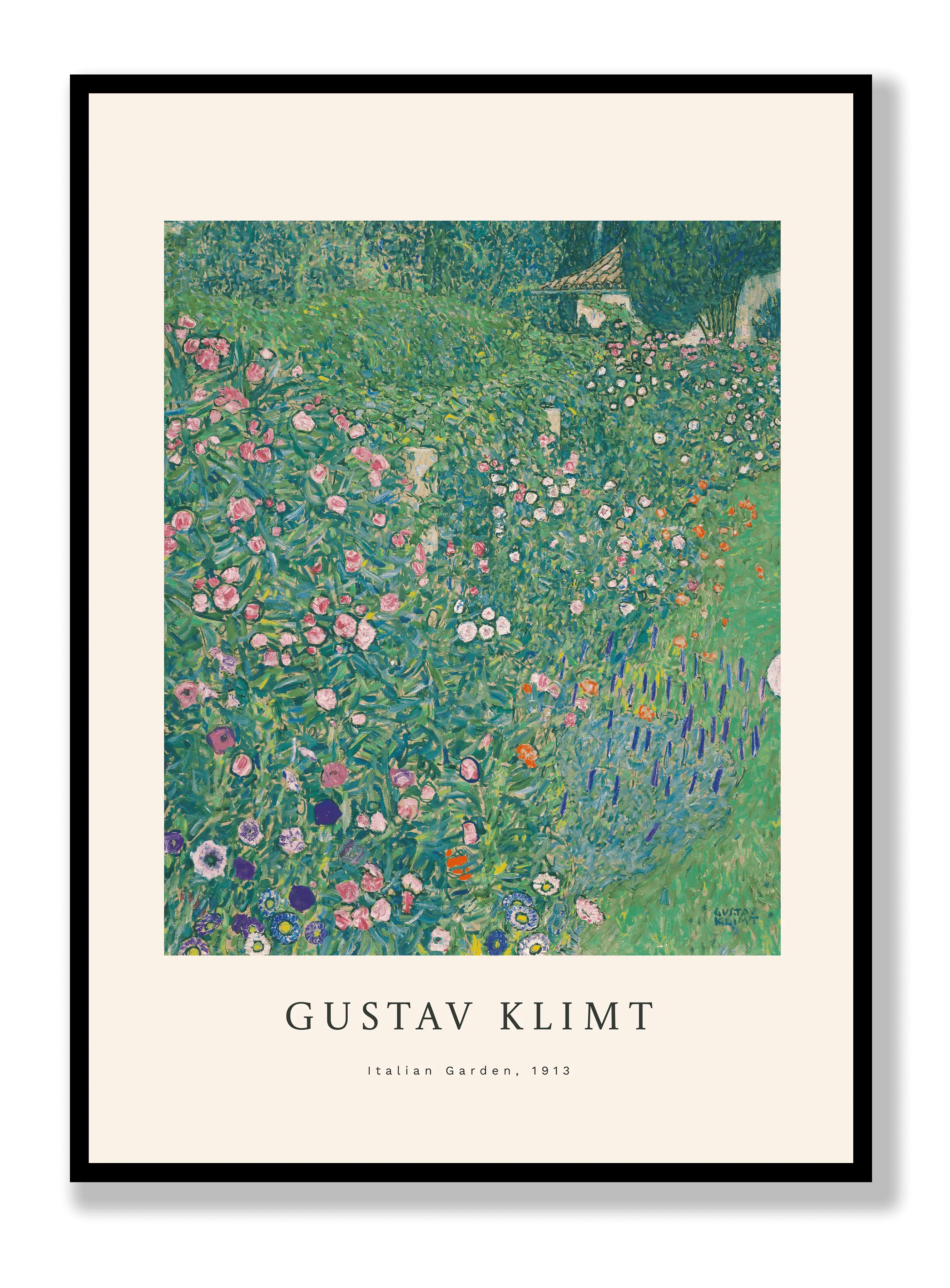 Gustav Klimt - Italian Garden Poster