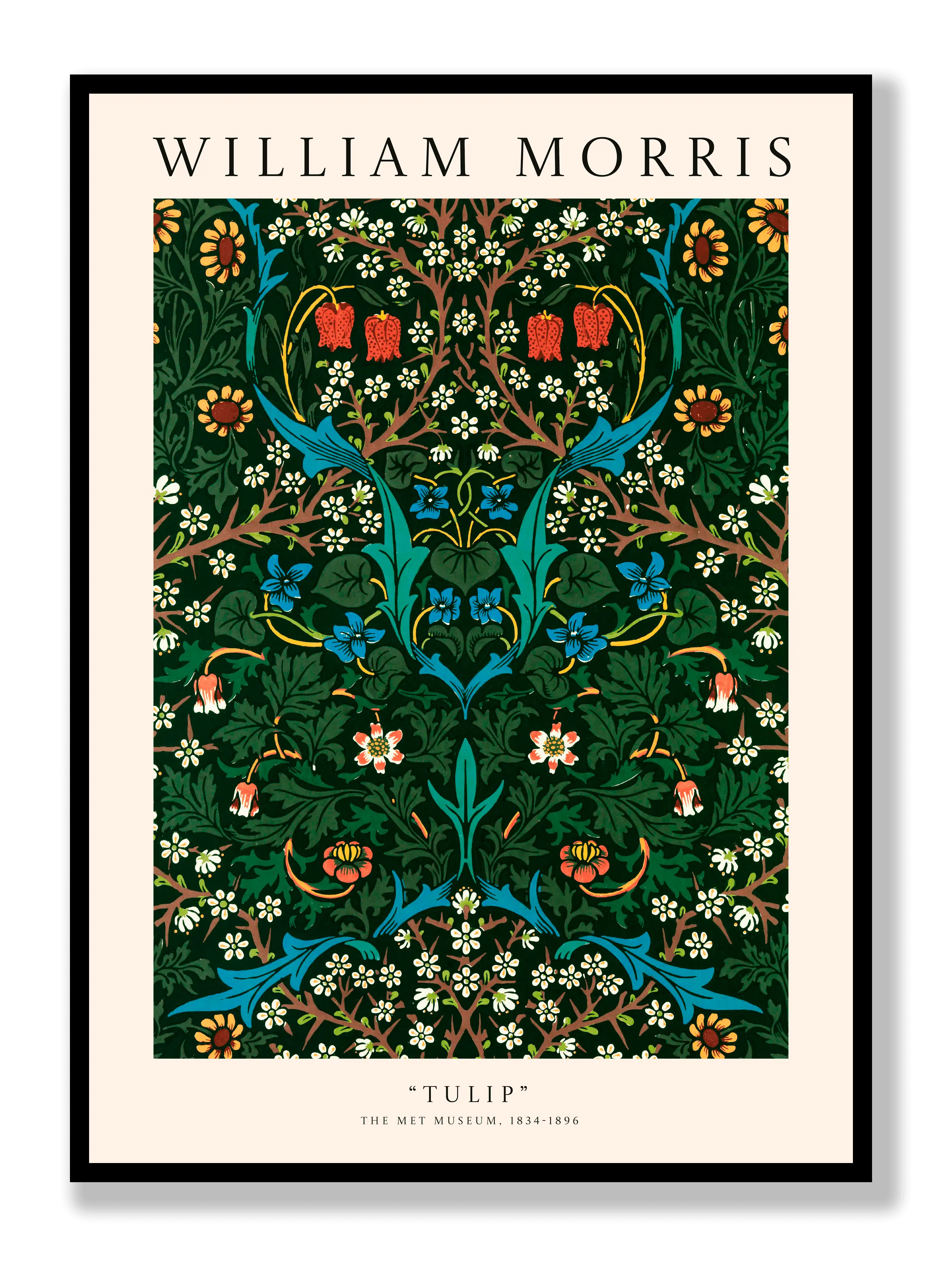 William Morris - Tulip Poster