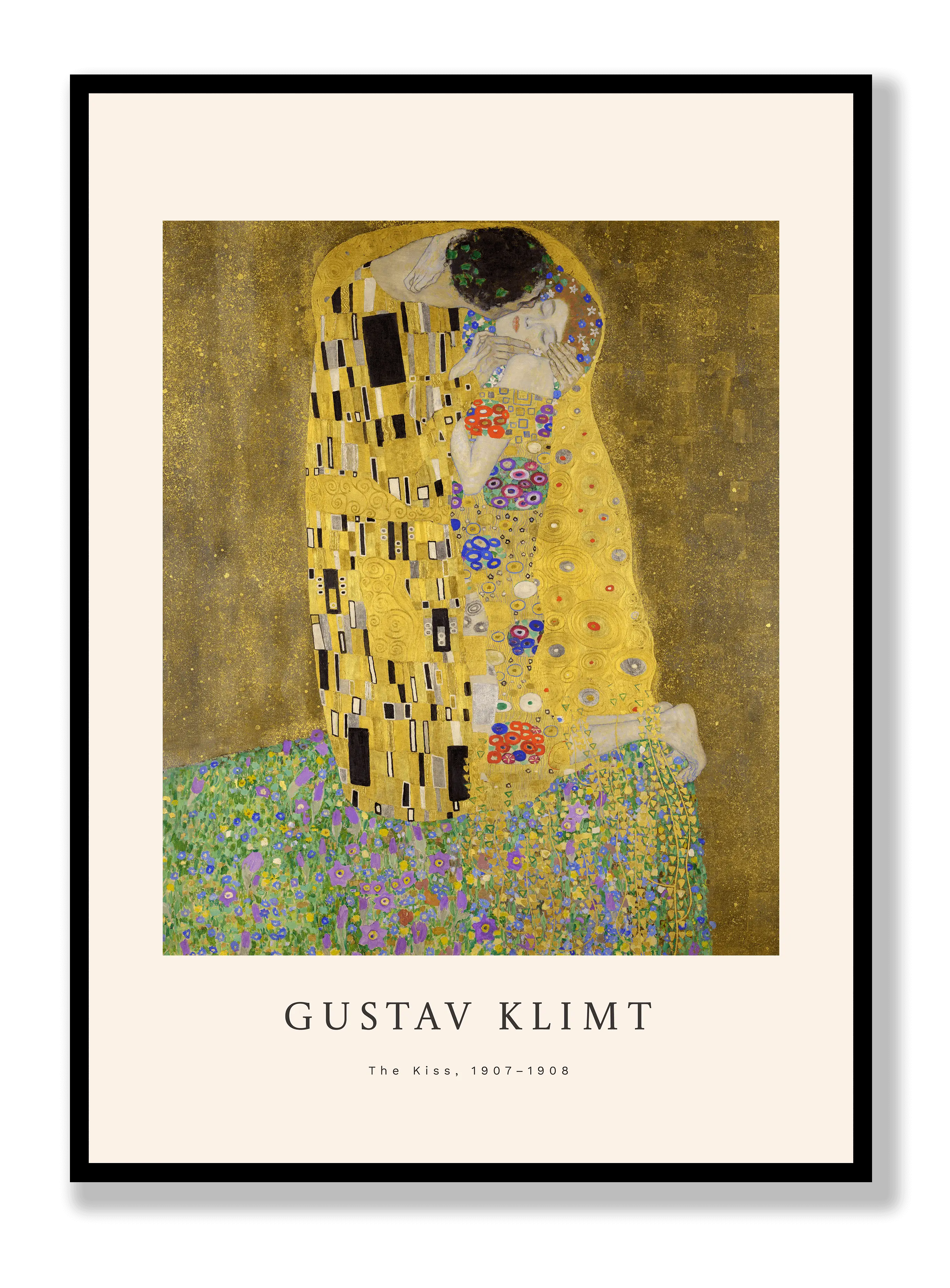 Gustav Klimt - The Kiss Poster