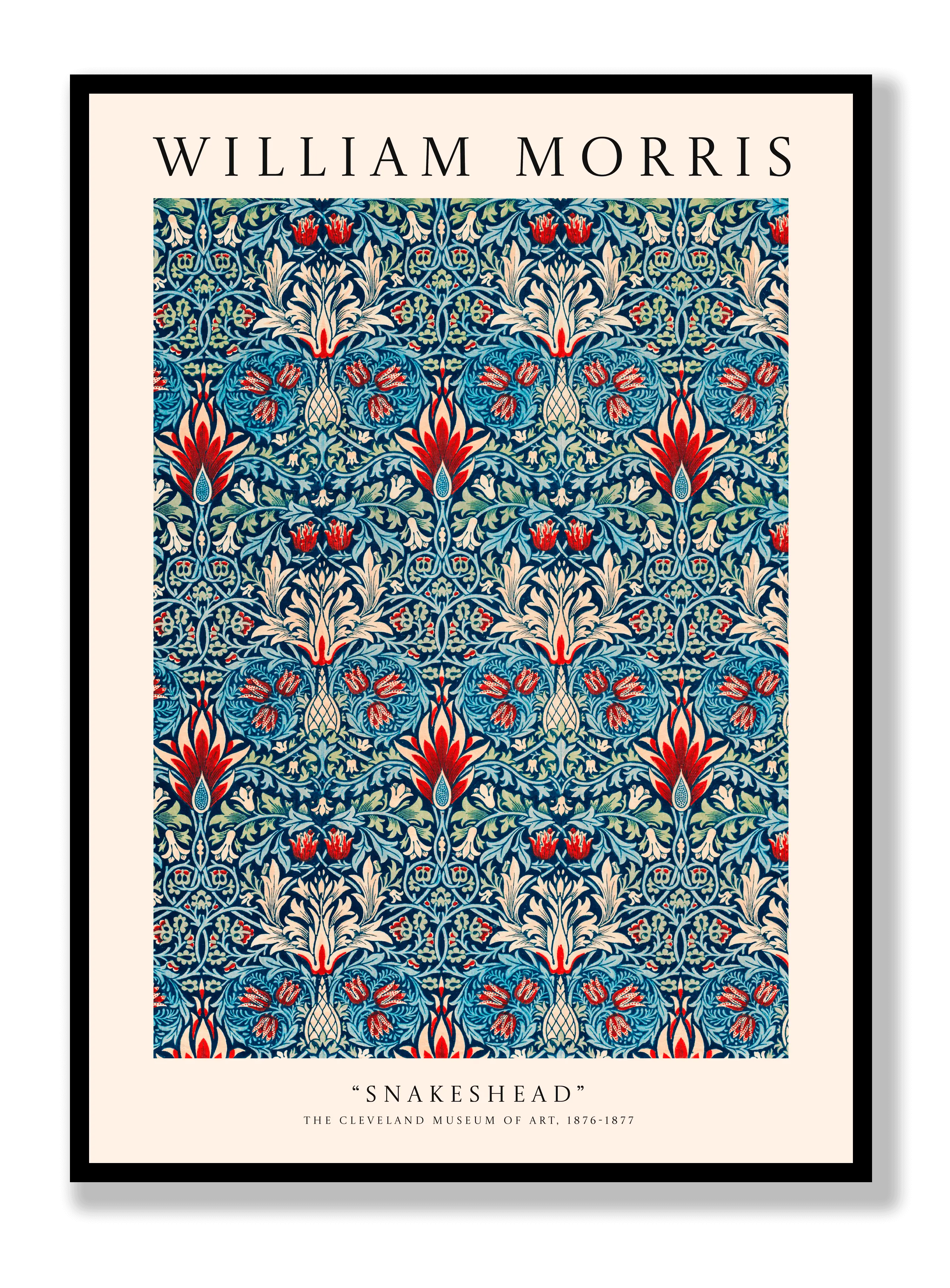 William Morris - Snakeshead Poster