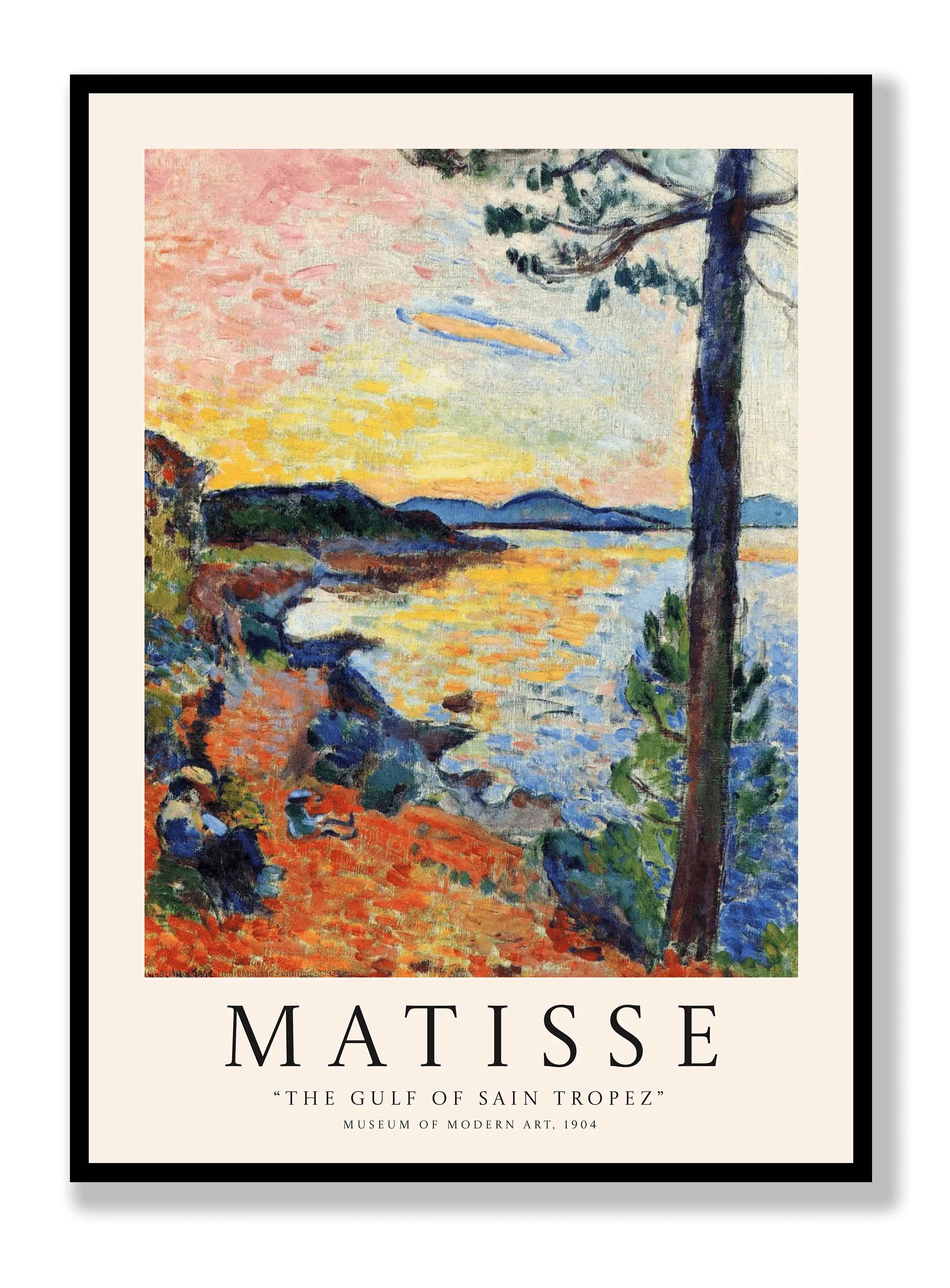 Henri Matisse - The Terrace, St. Tropez Poster