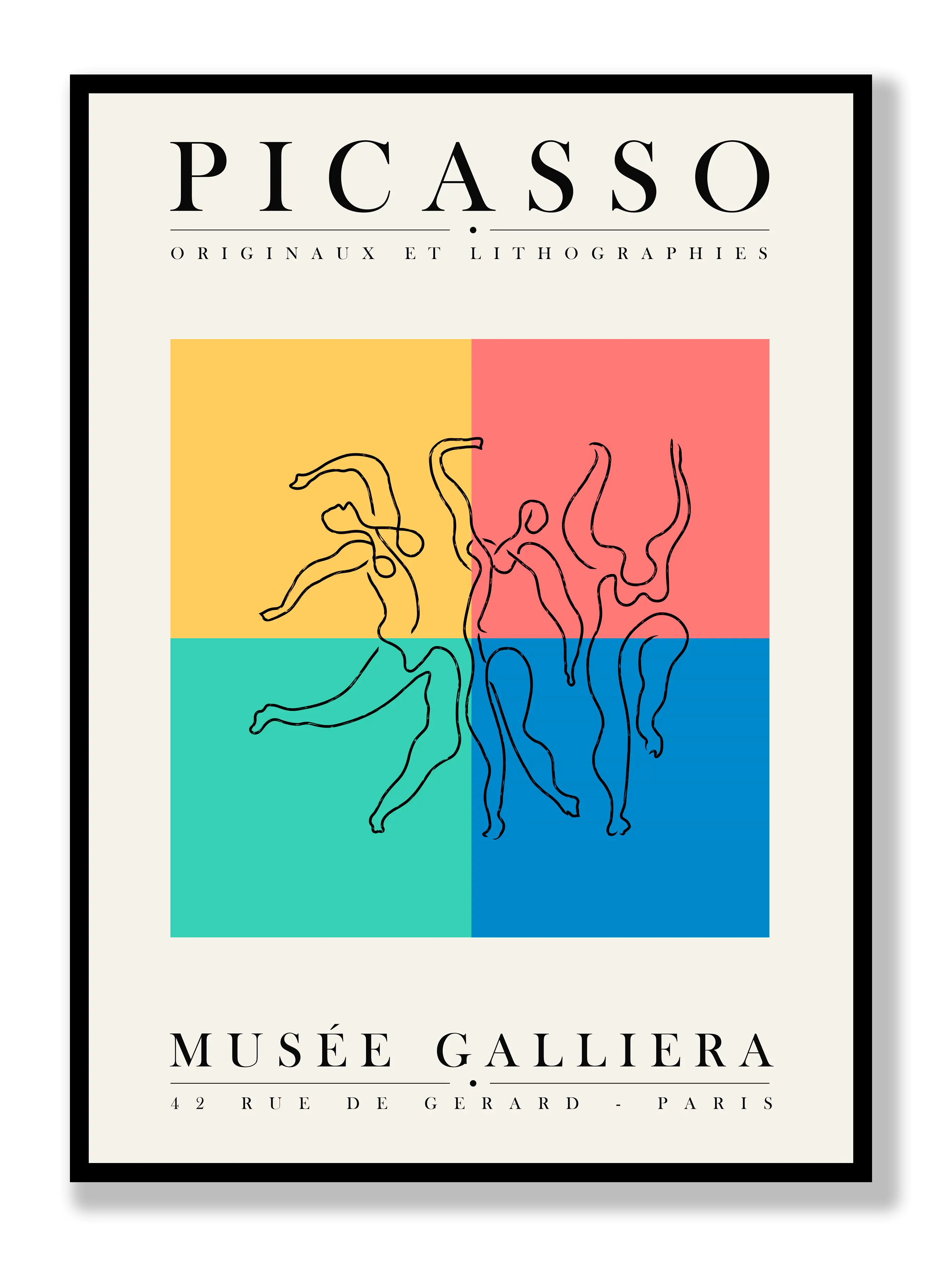 Picasso - Originals Et Lithographies Poster