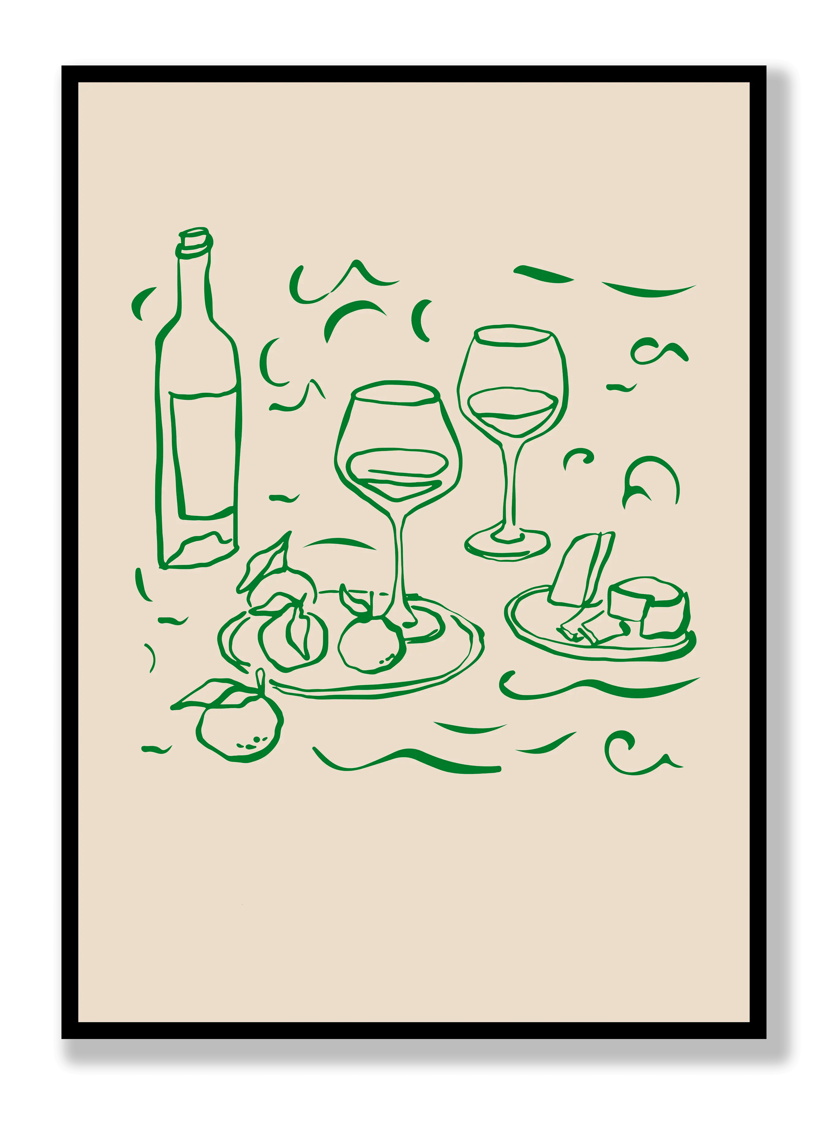 Wine Is Simple Poster