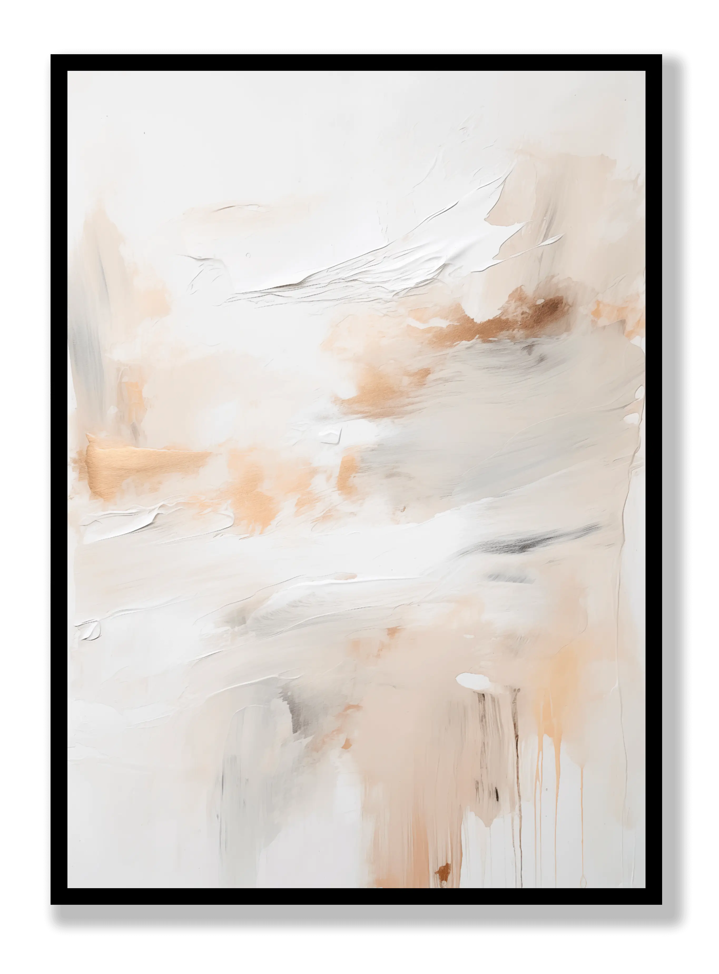 Abstract White Poster