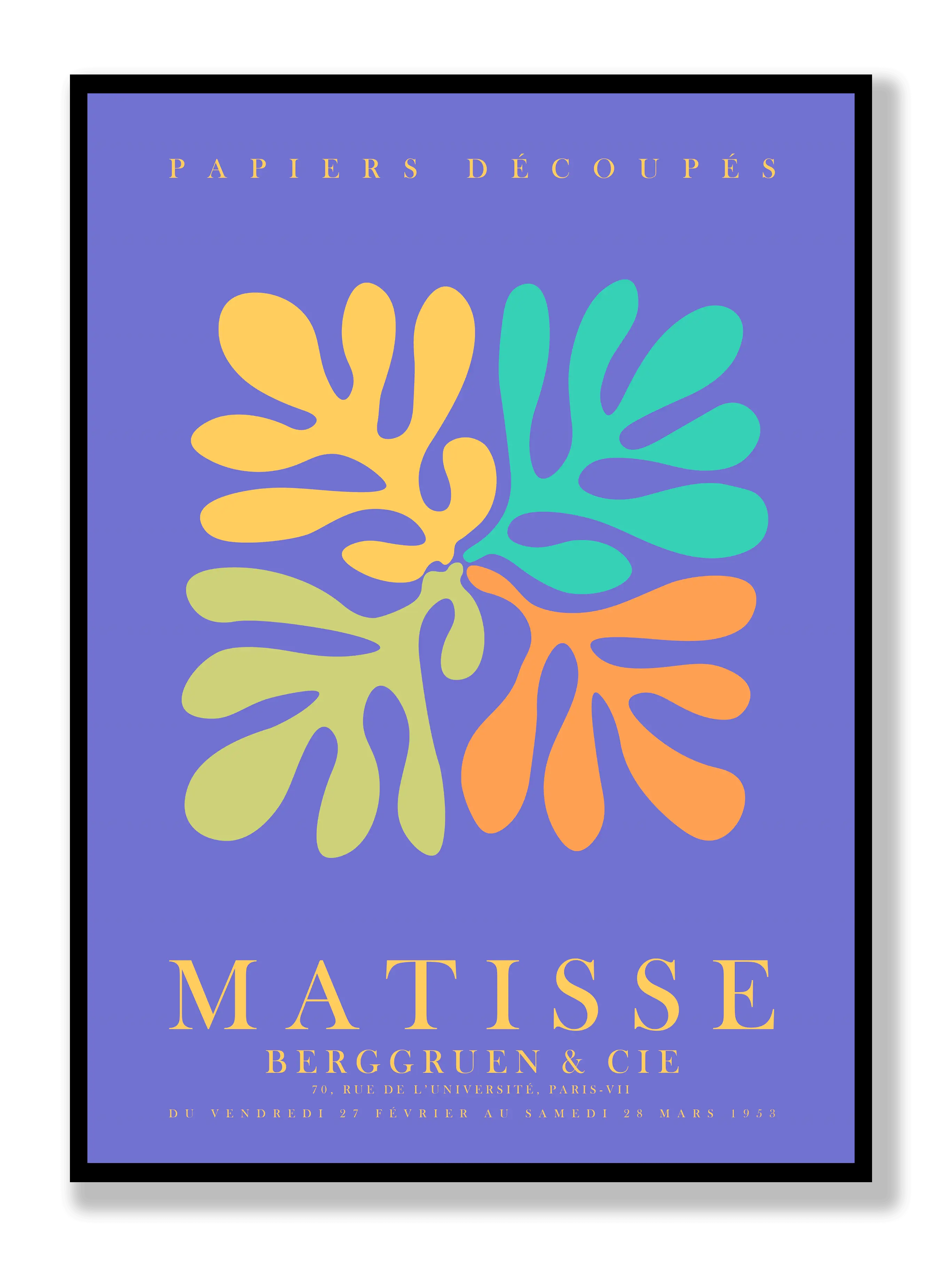 Henri Matisse - Purple Poster